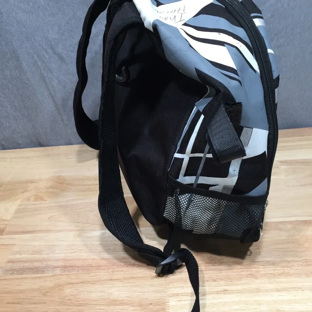 Rawlings Unisex Baseball Backpack Geometric Graphic Black White One Size Good